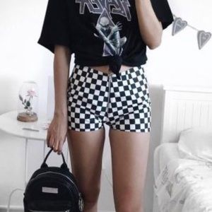💙super cute checkered shorts💙
